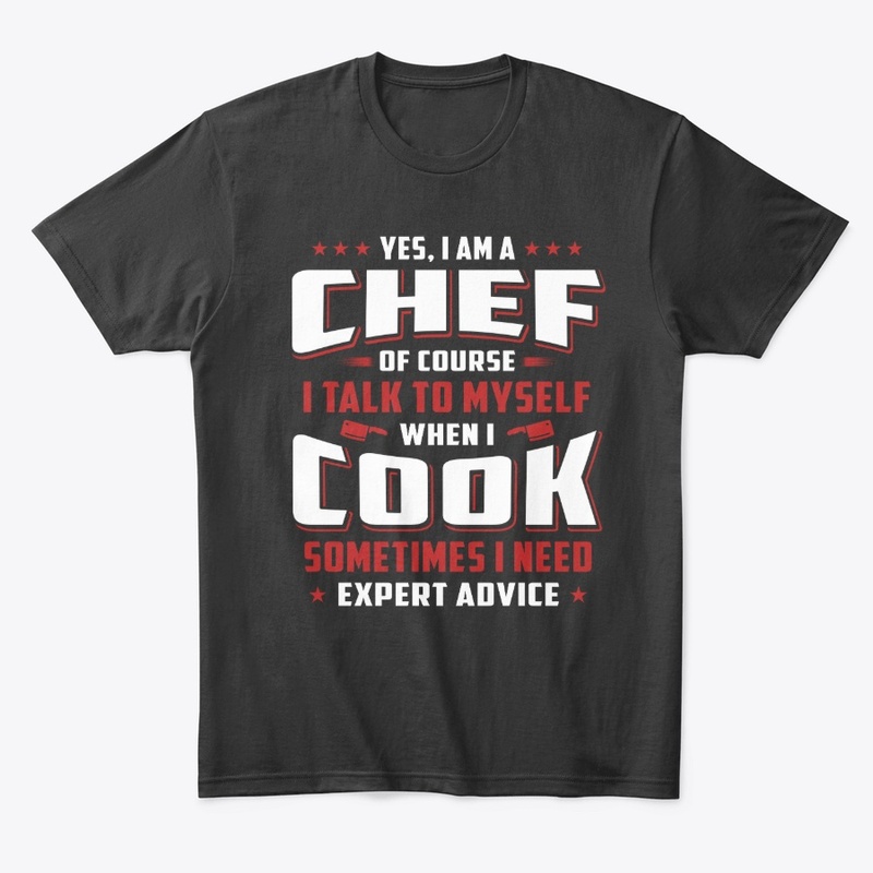 Great Gift for Chef, Chef de Cuisine Tee