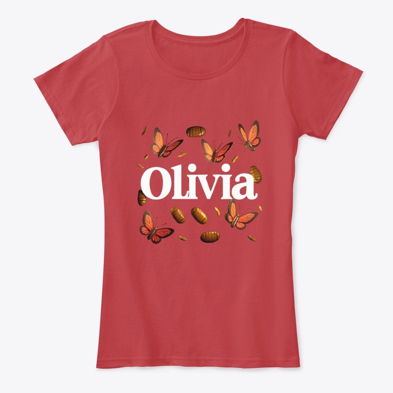 OLIVIA Butterfly Flying Around