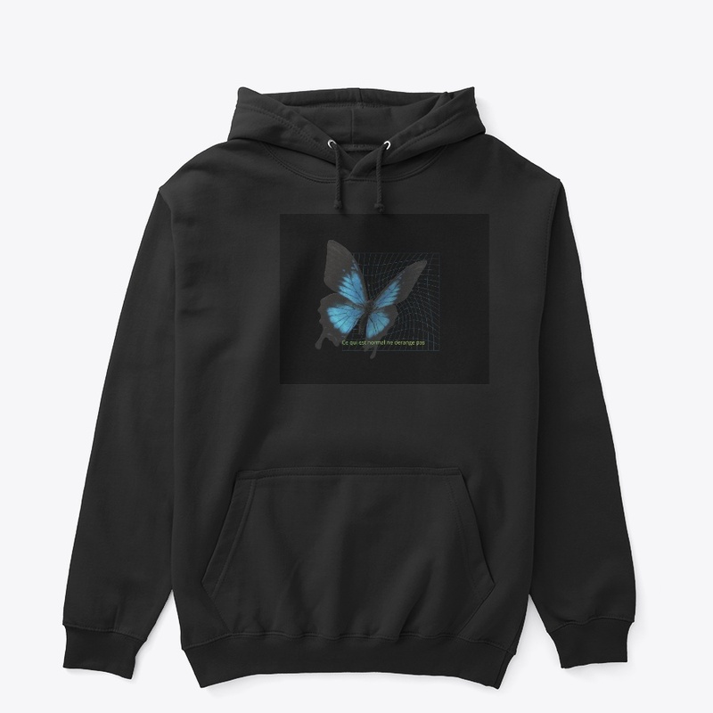 Papillon bleu