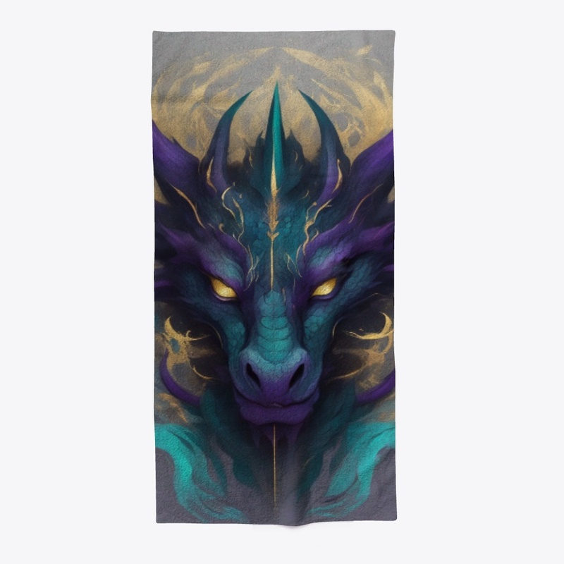 Powerful Mythical Dragon Head