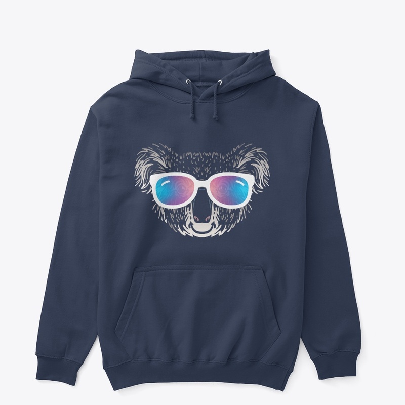 Cute Koala in Sunglasses (Colored+sg04)