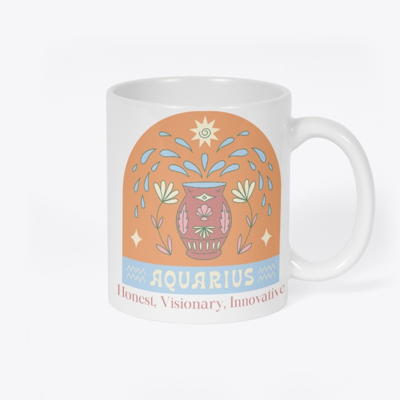 Aquarius Zodiac Coffee Mug