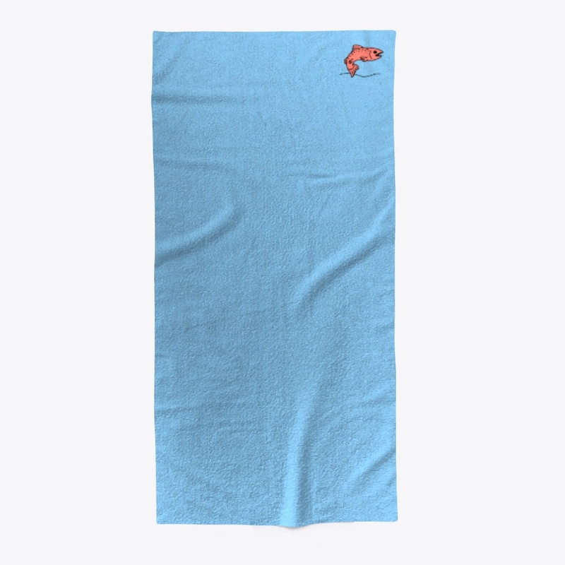 Salmon Beach Towel 