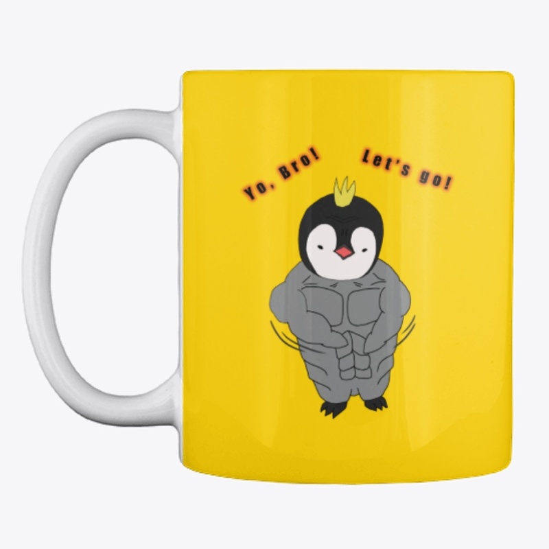 Let's go - Funny Baby Penguin Design