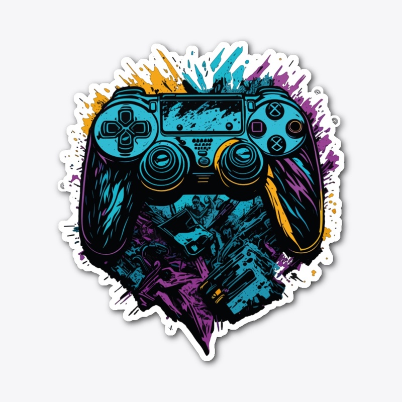 Color Burst Gamer – Splash Controller