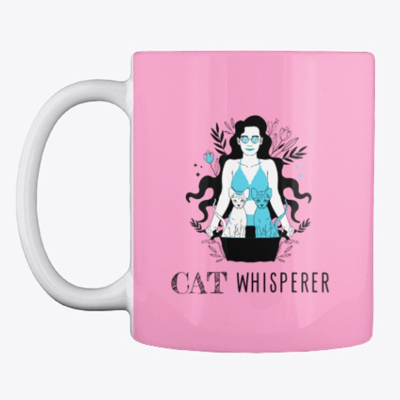 Cat Whisperer Design | Cat Tee