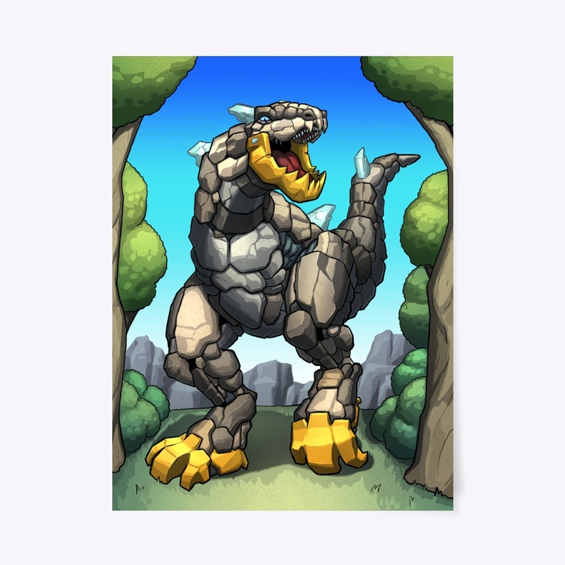 Rock Tyranus POSTER