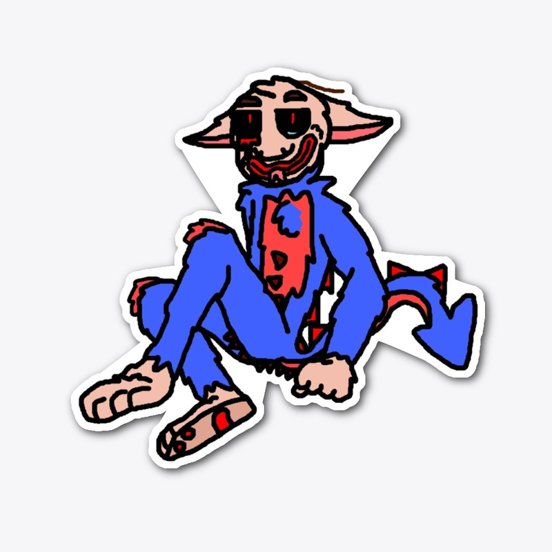 Sitting Furry Boi