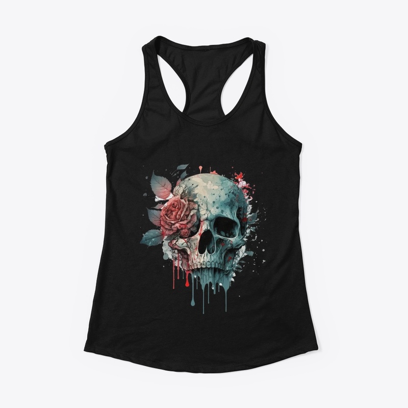 Skull Rose