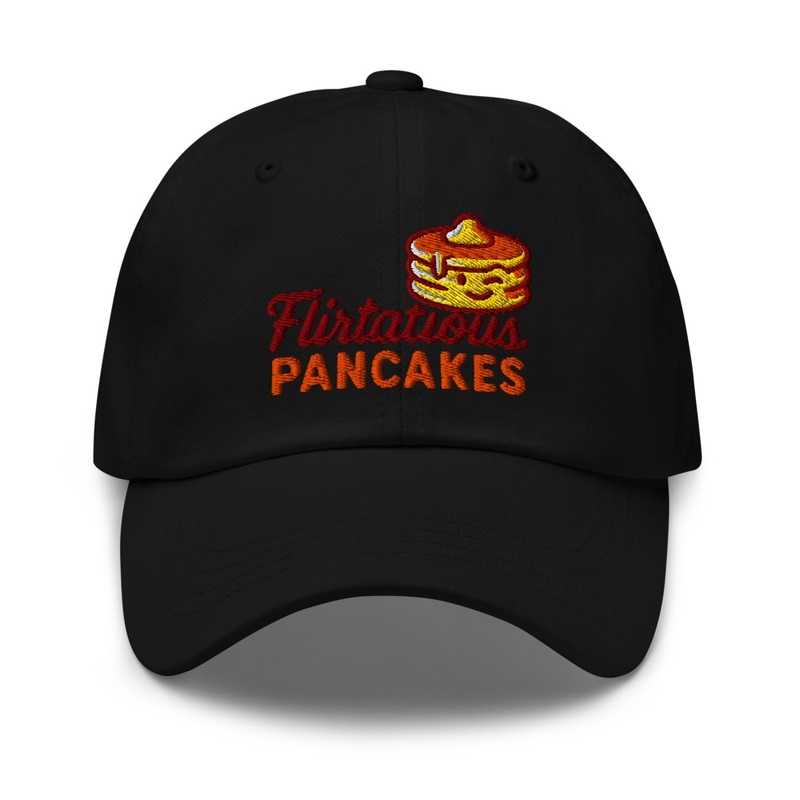 Flirtatious Pancakes Baseball Cap