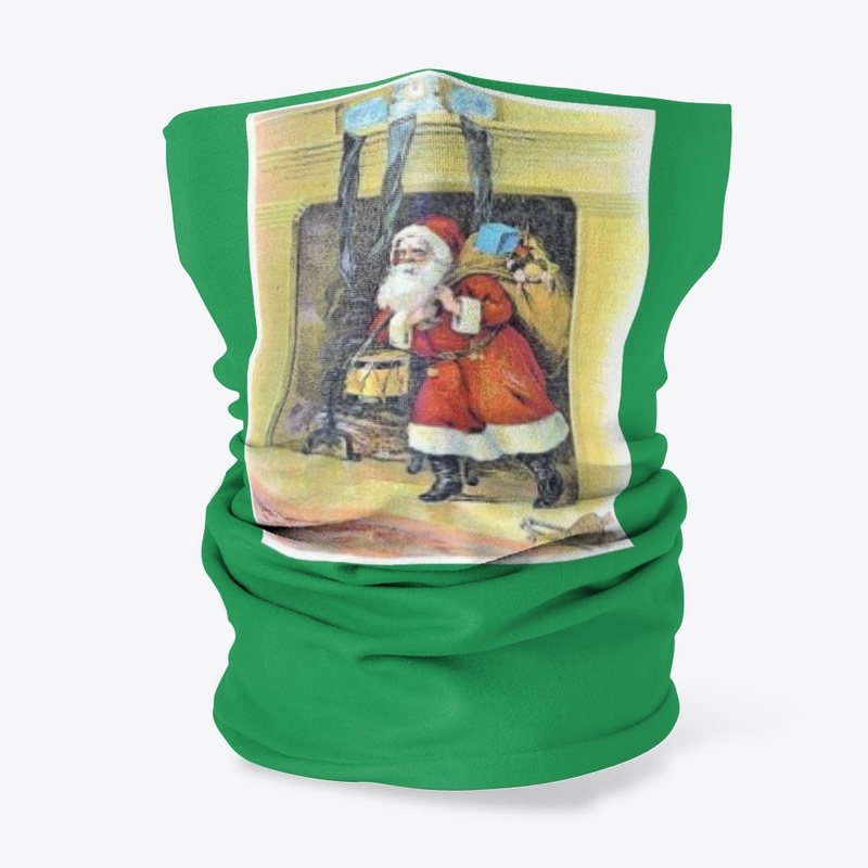 Vintage Santa, arriving