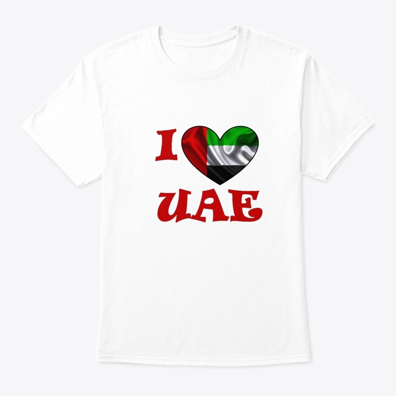 I love UAE T-shirt design