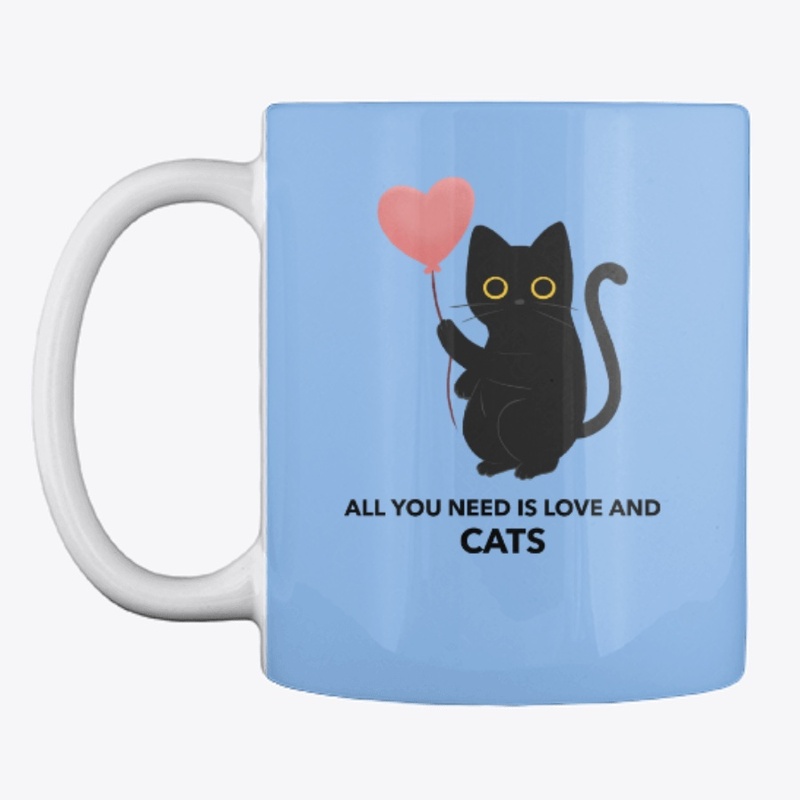 ALL YOU NEED IS LOVE AND CATS ..........