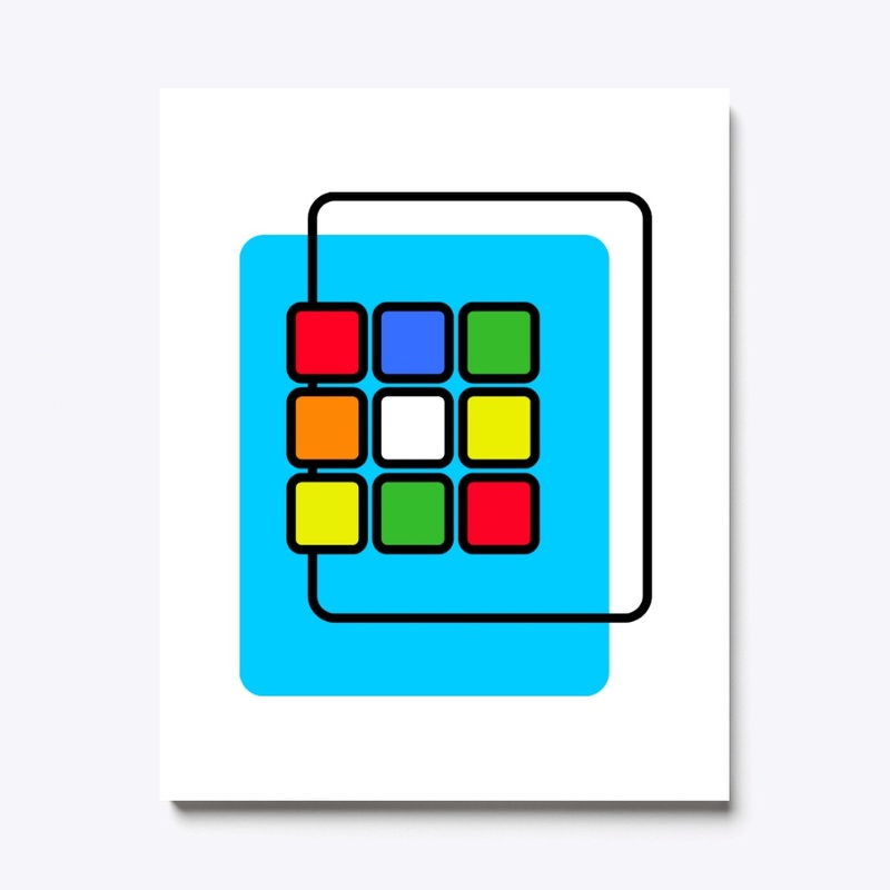 Cube Graphic Canvas 