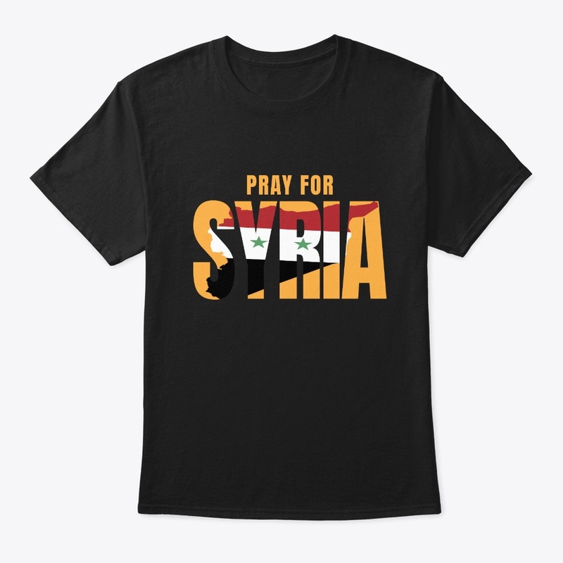Pray For Syria T Shirt Design