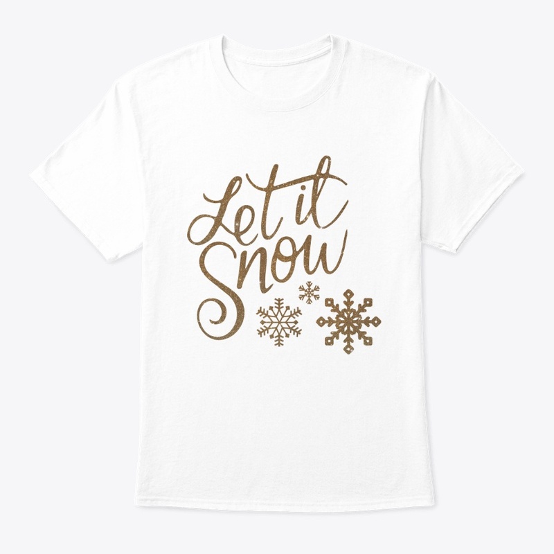 Let it snow - gold