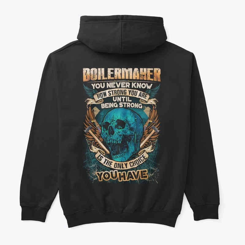 Boilermaker Being Strong Hoodie