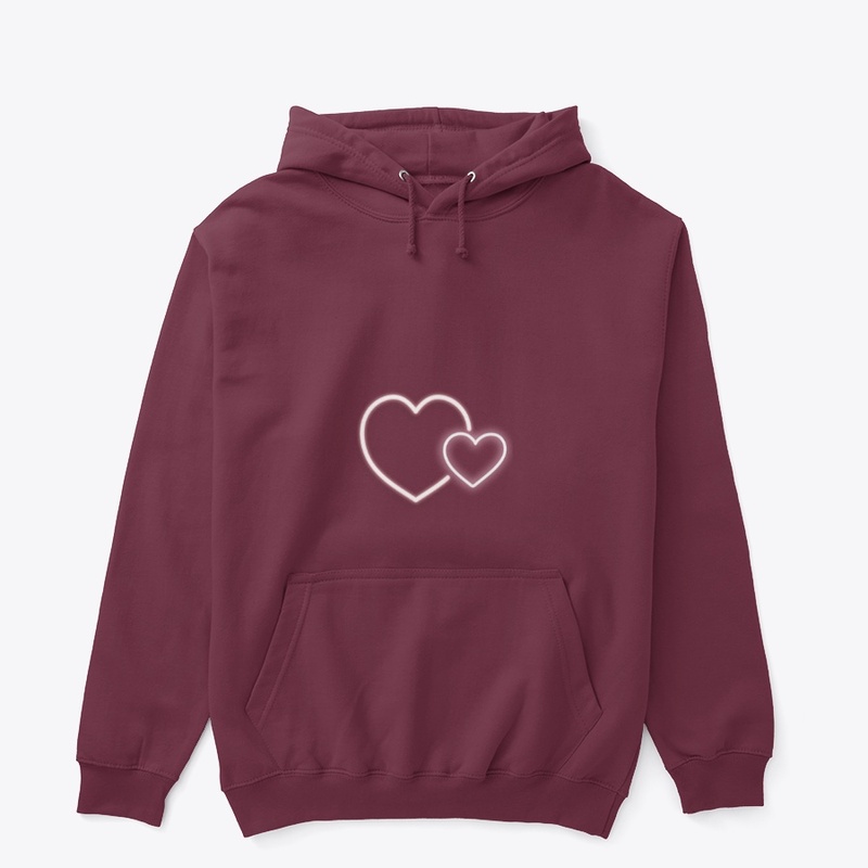Double heart - Hoodie