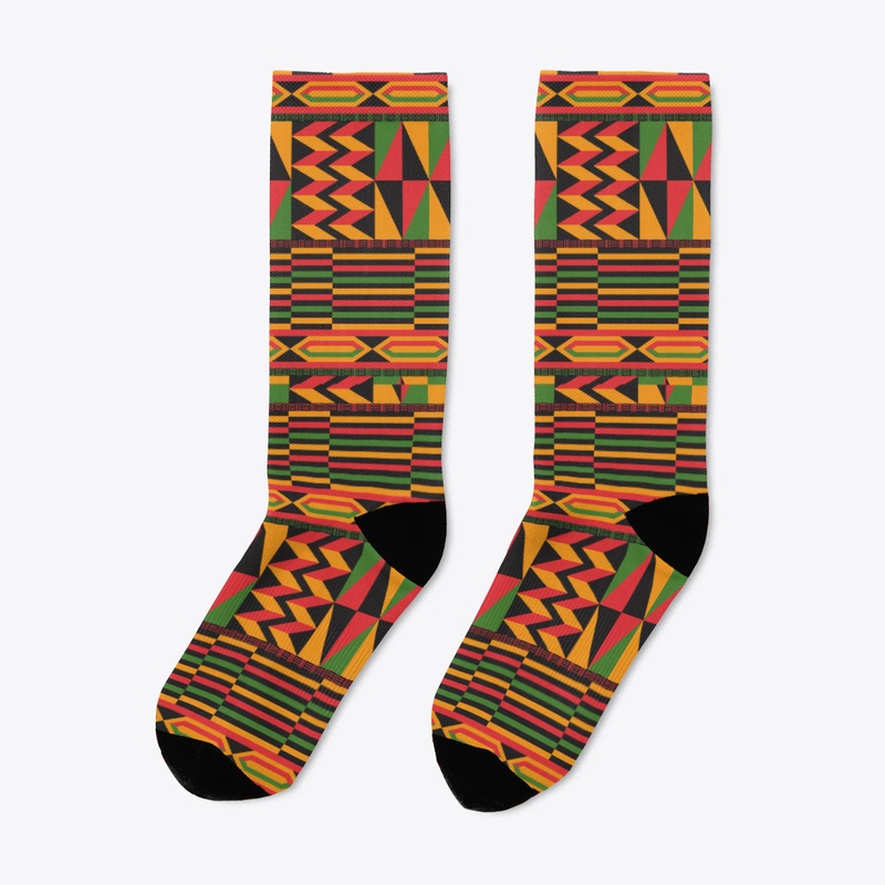 African Wax Africa Kente Afri Socks