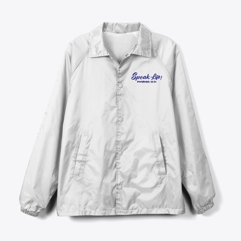 Speak Life!(Navy Blue Ink)