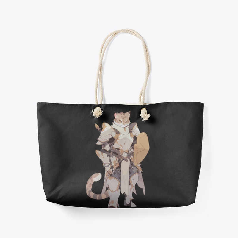 Fantasy Cat Paladin