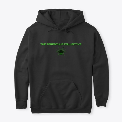 Skull Logo Hoodie Black T-Shirt Front