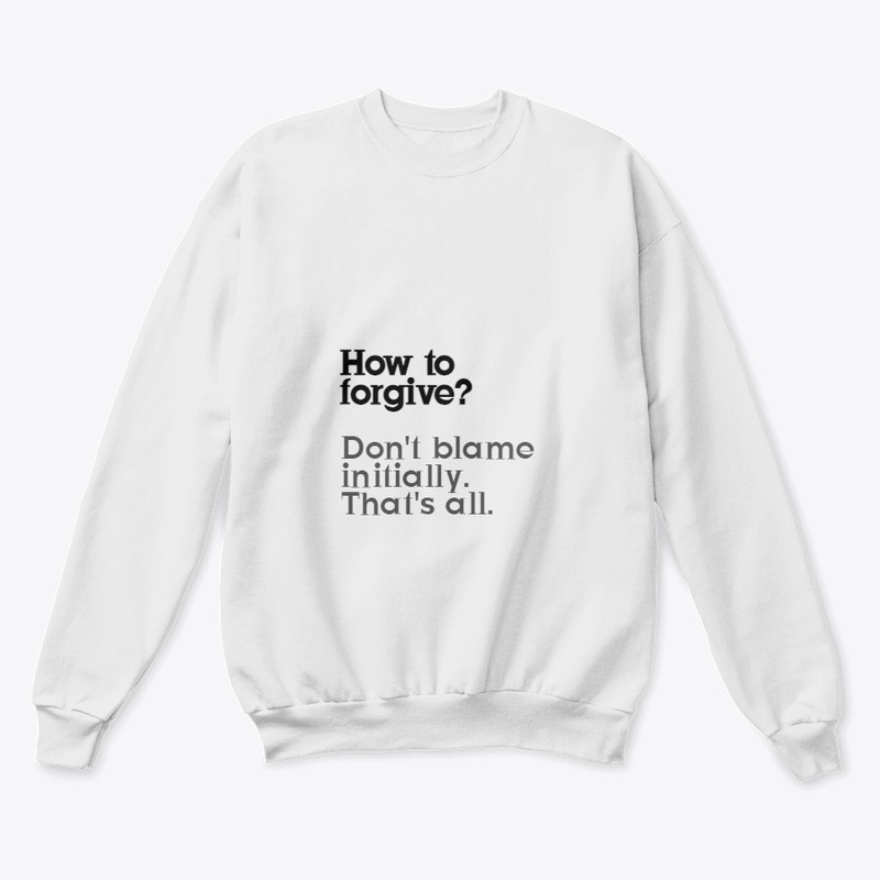 How to forgive