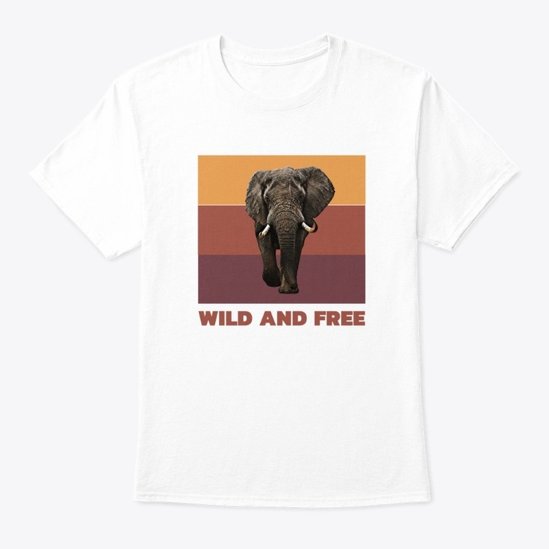 Elephant Wild and Free