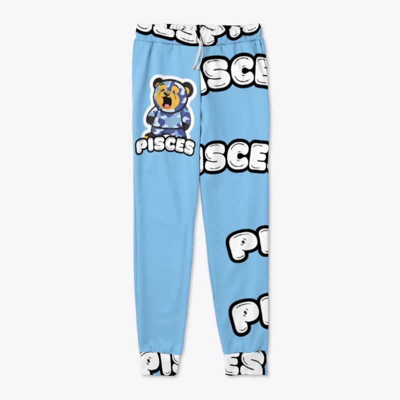 369 Blue Camo Bear-Pisces