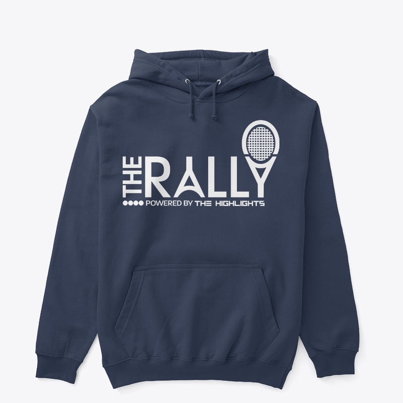 White The Rally Logo