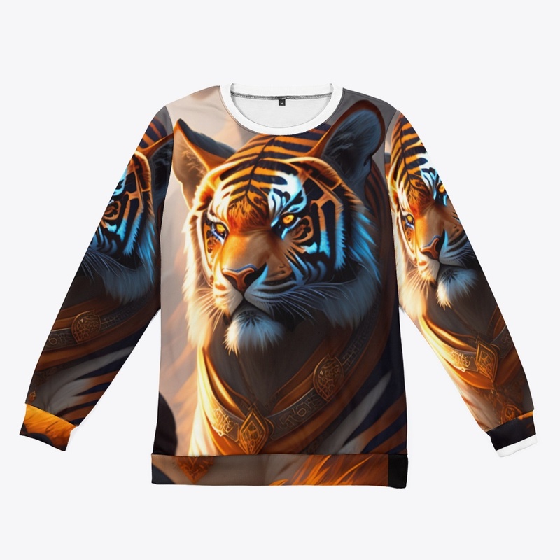 Amazing Tiger Design For T-shirt