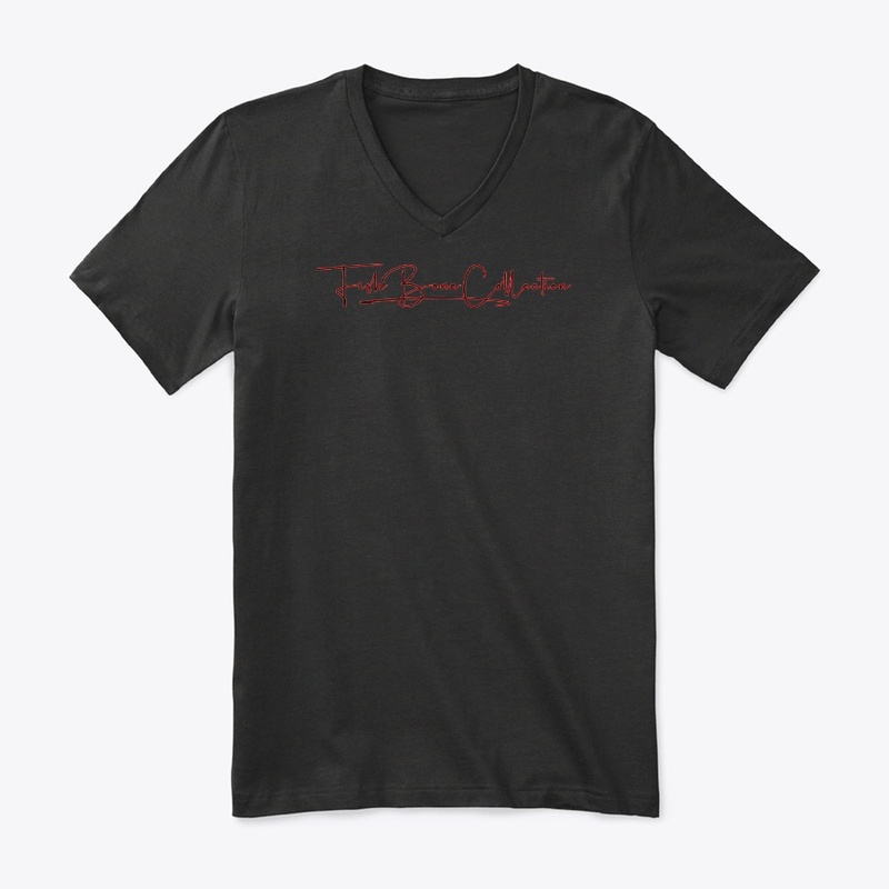 Fish bone collection red and black