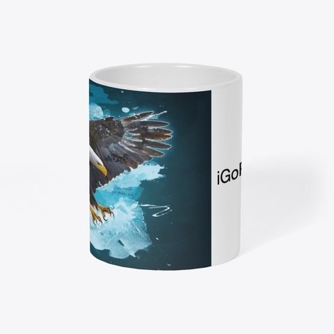 I Go Preach Tv White T-Shirt Right