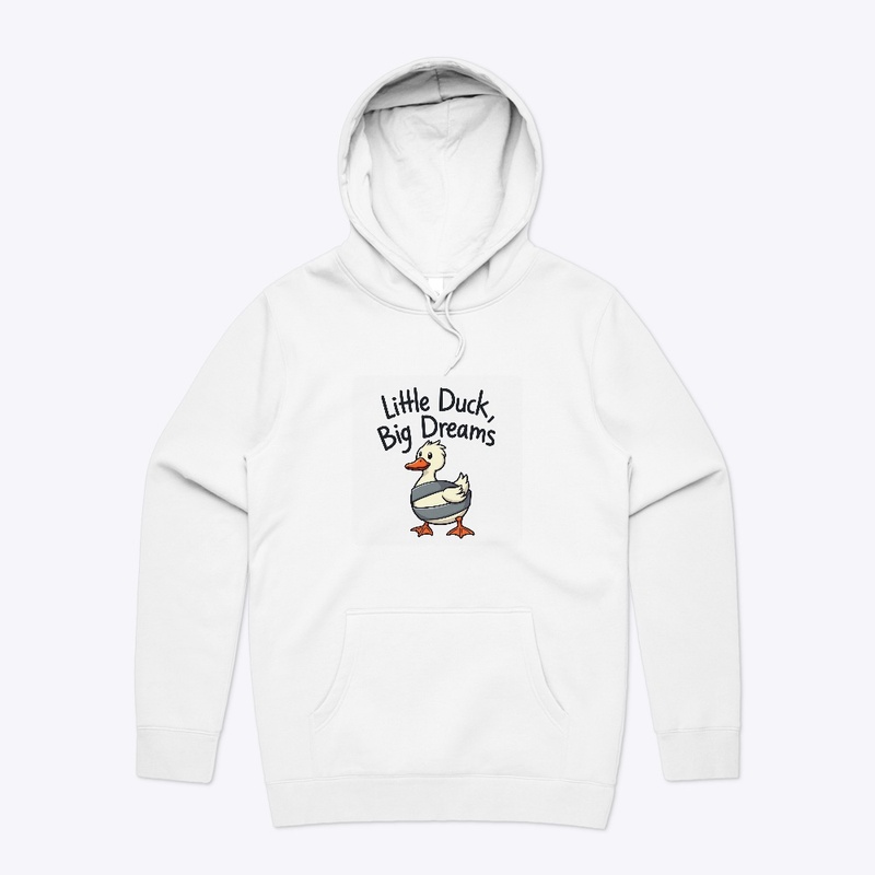  Big Dreams Cute Cartoon Duck T-Shirt