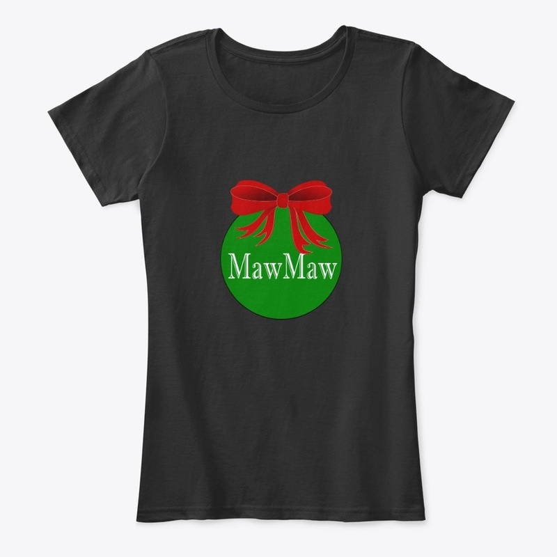 Maw Maw Christmas Ornament Shirt