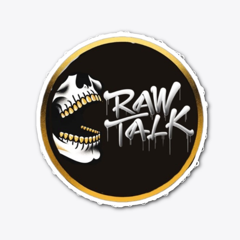 raw talk sticker