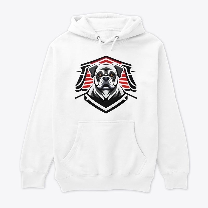 Bulldog tshirt and hoddie (customised)