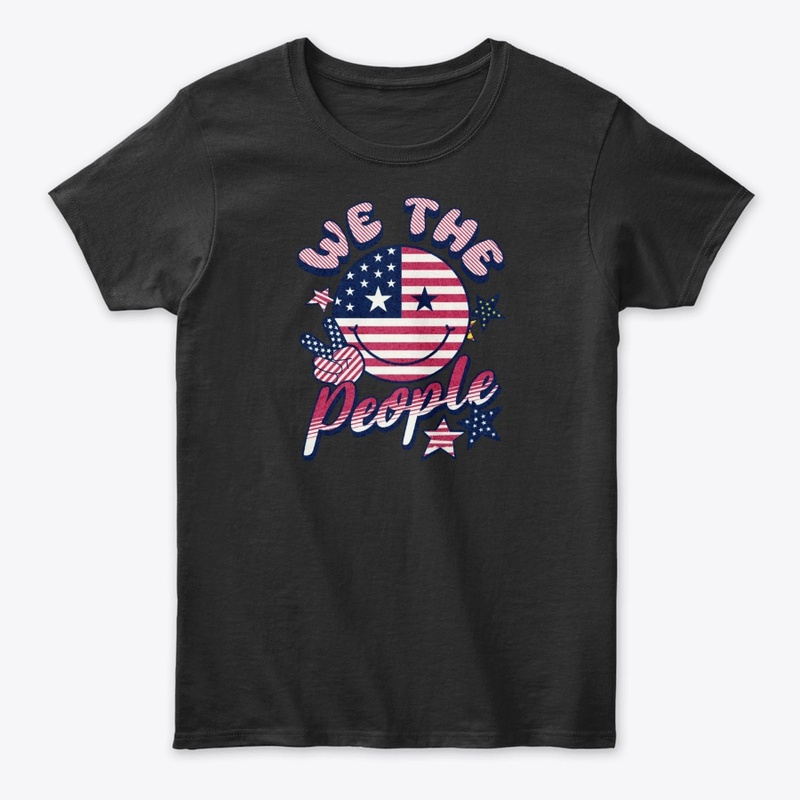 Patriotic Smiley T-Shirt