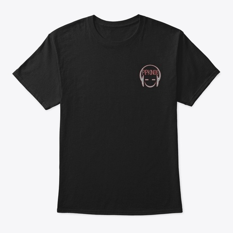 Pipkin06 Dark Merch Black T-Shirt Front