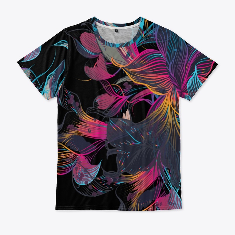 Multicolor floral design