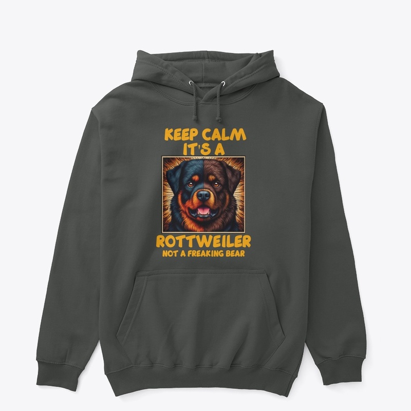 It's a Rottweiler Not a Bear