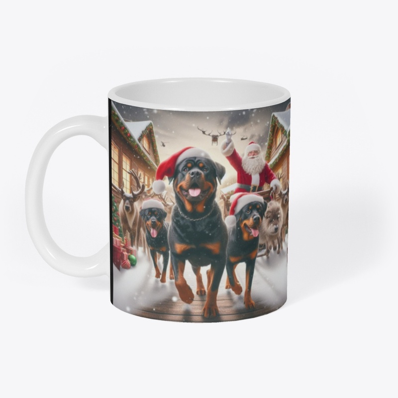 Rottweiler Christmas Joy