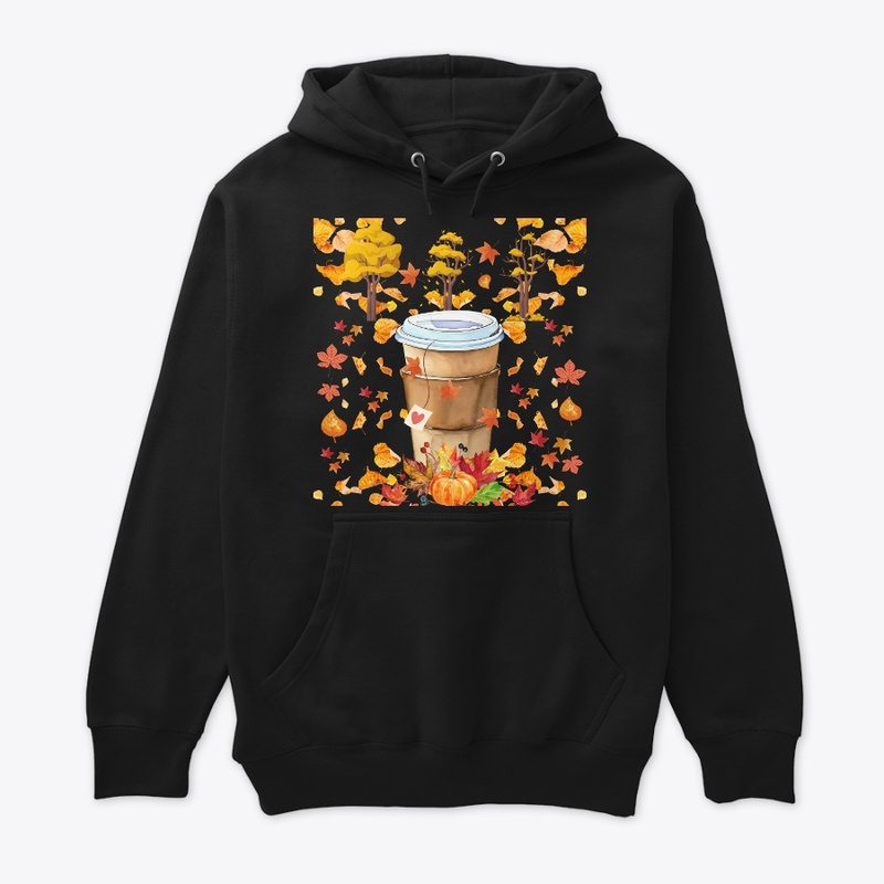 pumpkin spiced Latte in autumn 