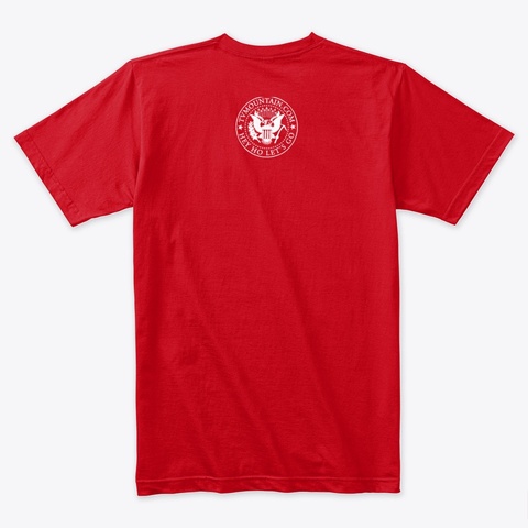 Kilimandjaro 5895 Mètres Tanzanie 2018 Red T-Shirt Back