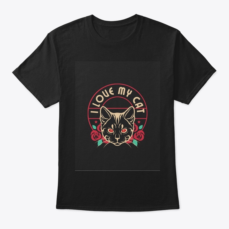 Comfort Tee ("I Love My Cat")