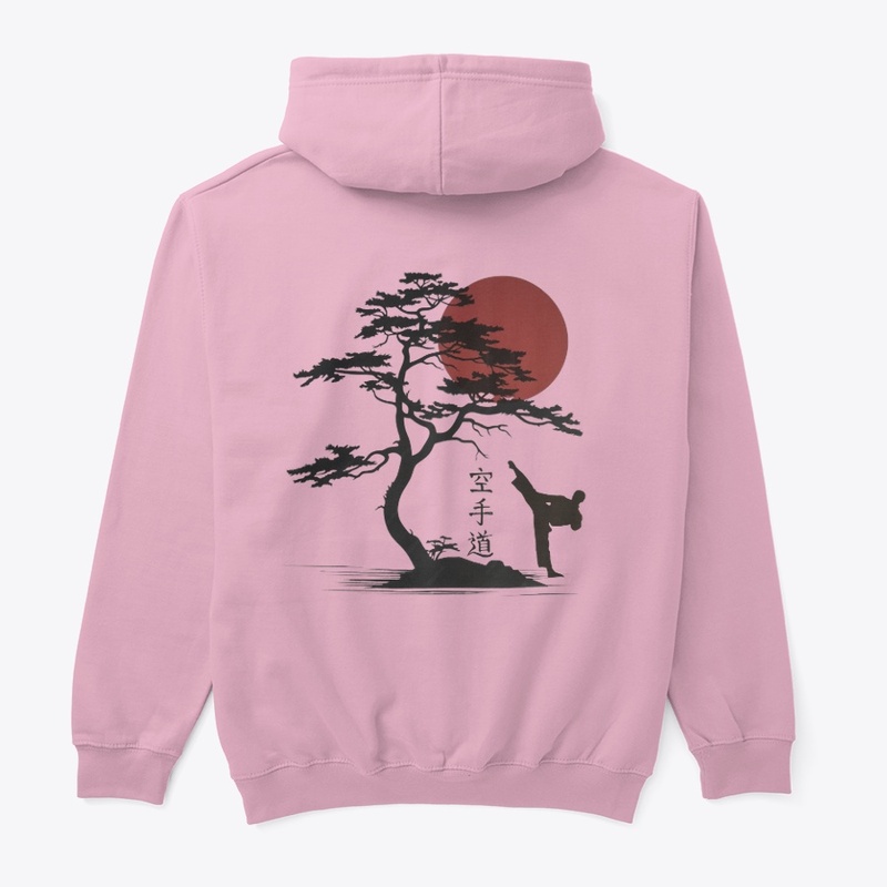 karate do front/ bonsai back