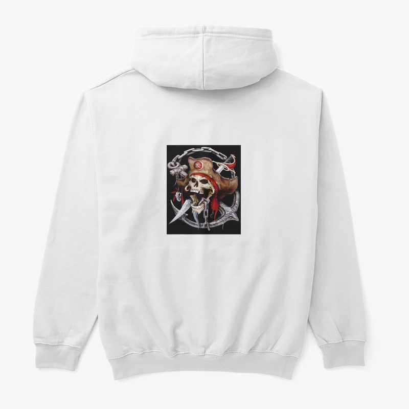Pirate Image Hoodie-Cotton