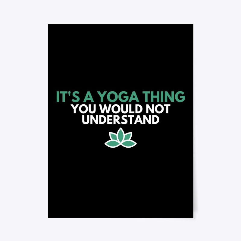 Yoga happy positive funny