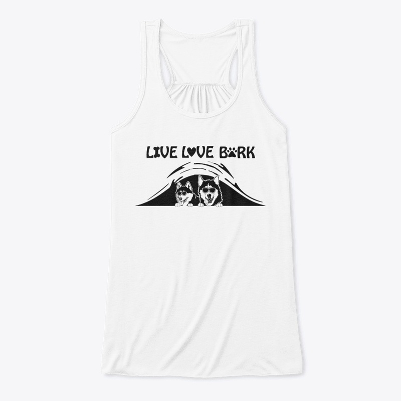Siberian Husky Live Love Bark