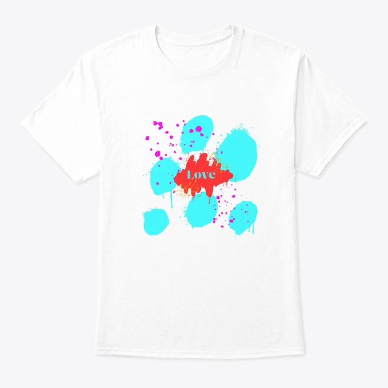Love logo design t-shirt 